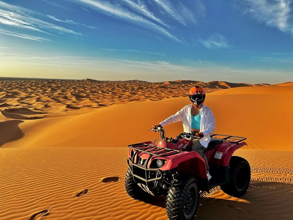 Quad Bike Adventure in the Erg Chebbi Dunes