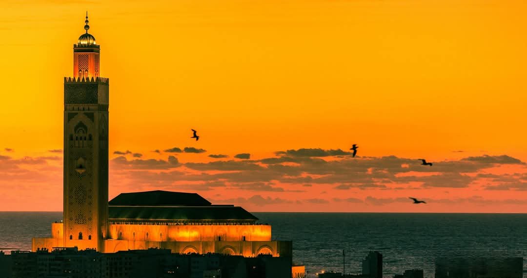 Hassan II Mosque in Casablanca