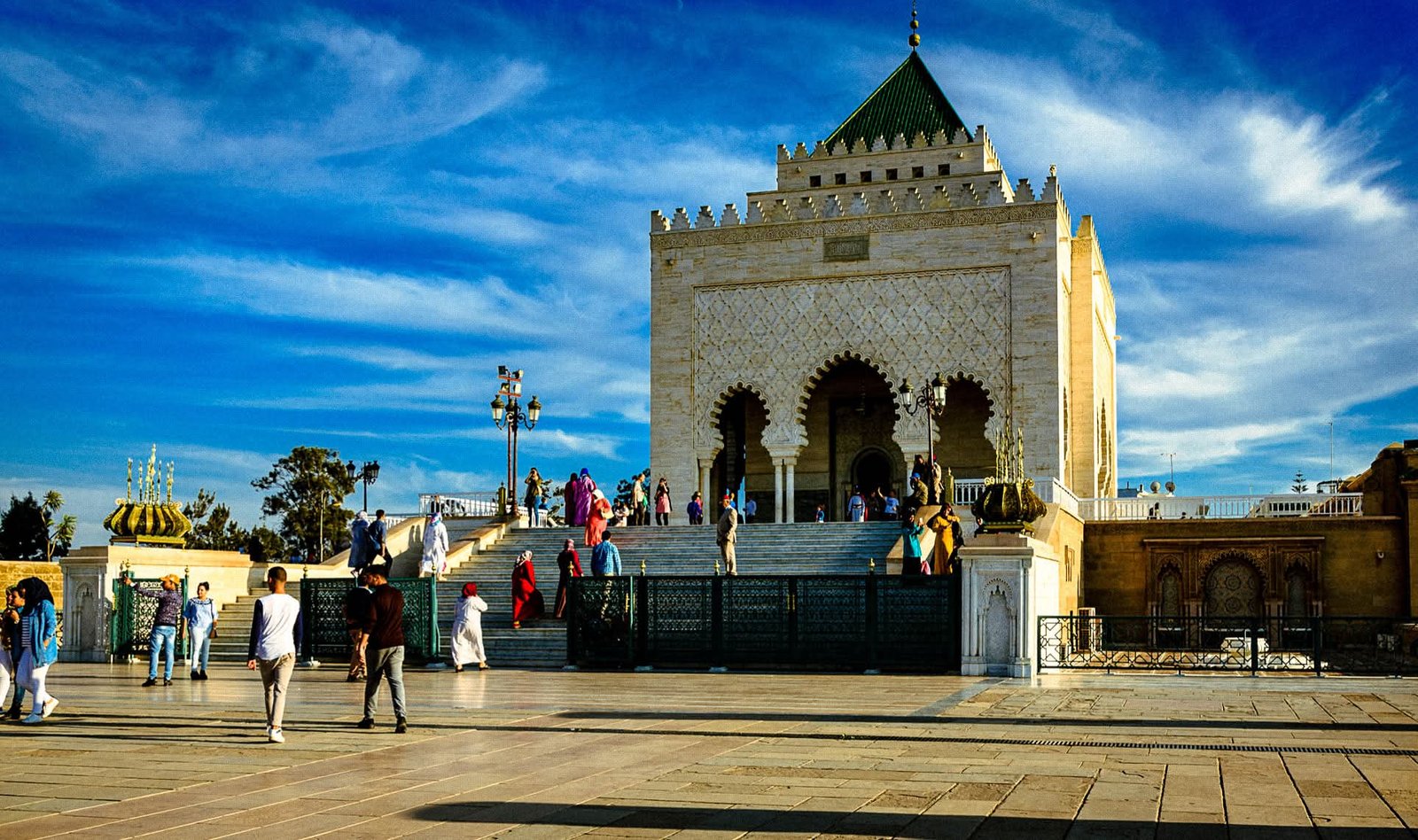 mausoleo de mohammed v en rabat