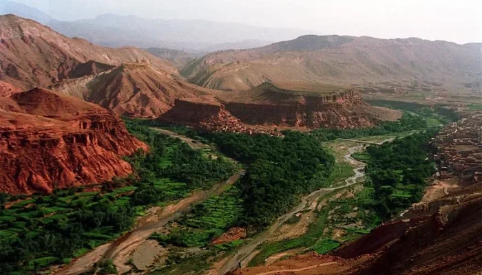 Ochre hues in the Dadès Valley